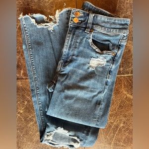 American Eagle Super Stretch Hi-Rise Artist Flare